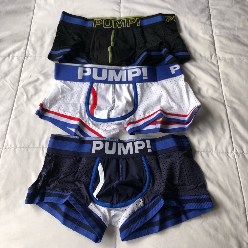 (28-30) SET OF 3 PUMP! TRUNKS